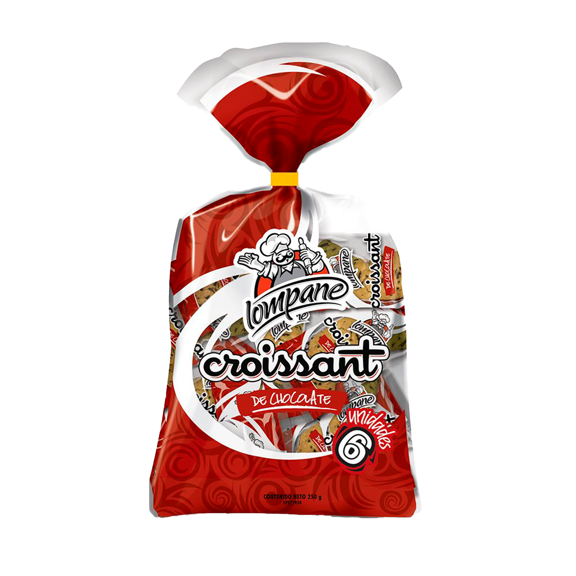 Croissant Chocolate 6und